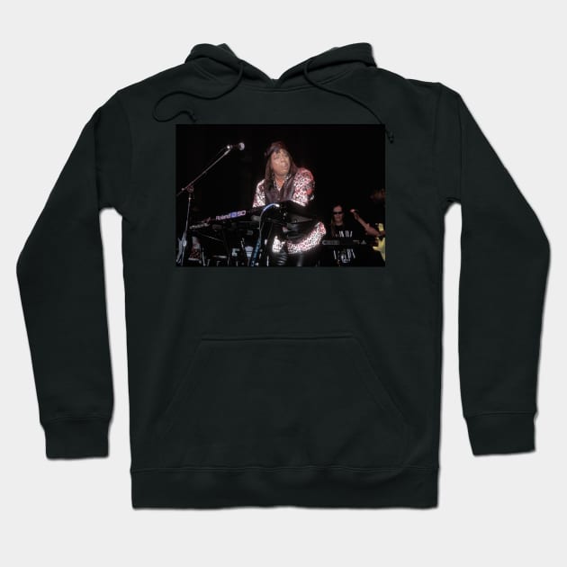 Rick James Photograph Hoodie by Concert Photos